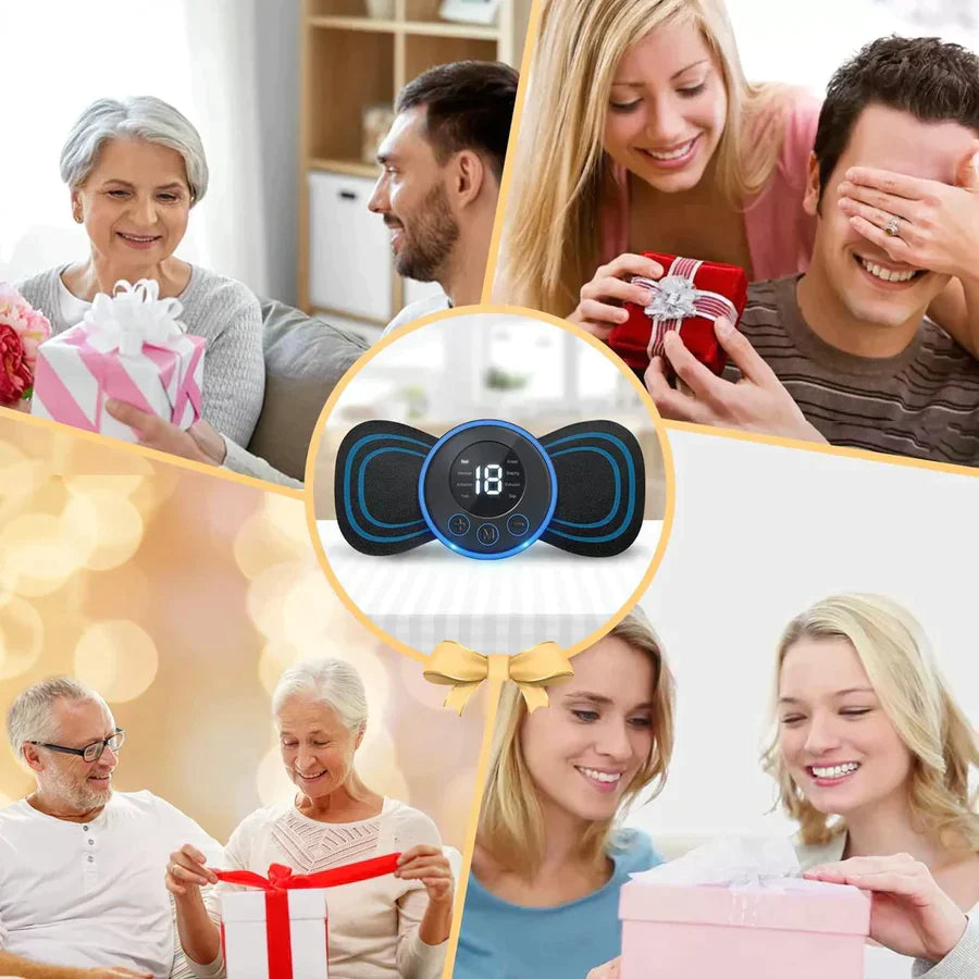 8 in 1 Mode Soothing Butterfly Portable Body Massager