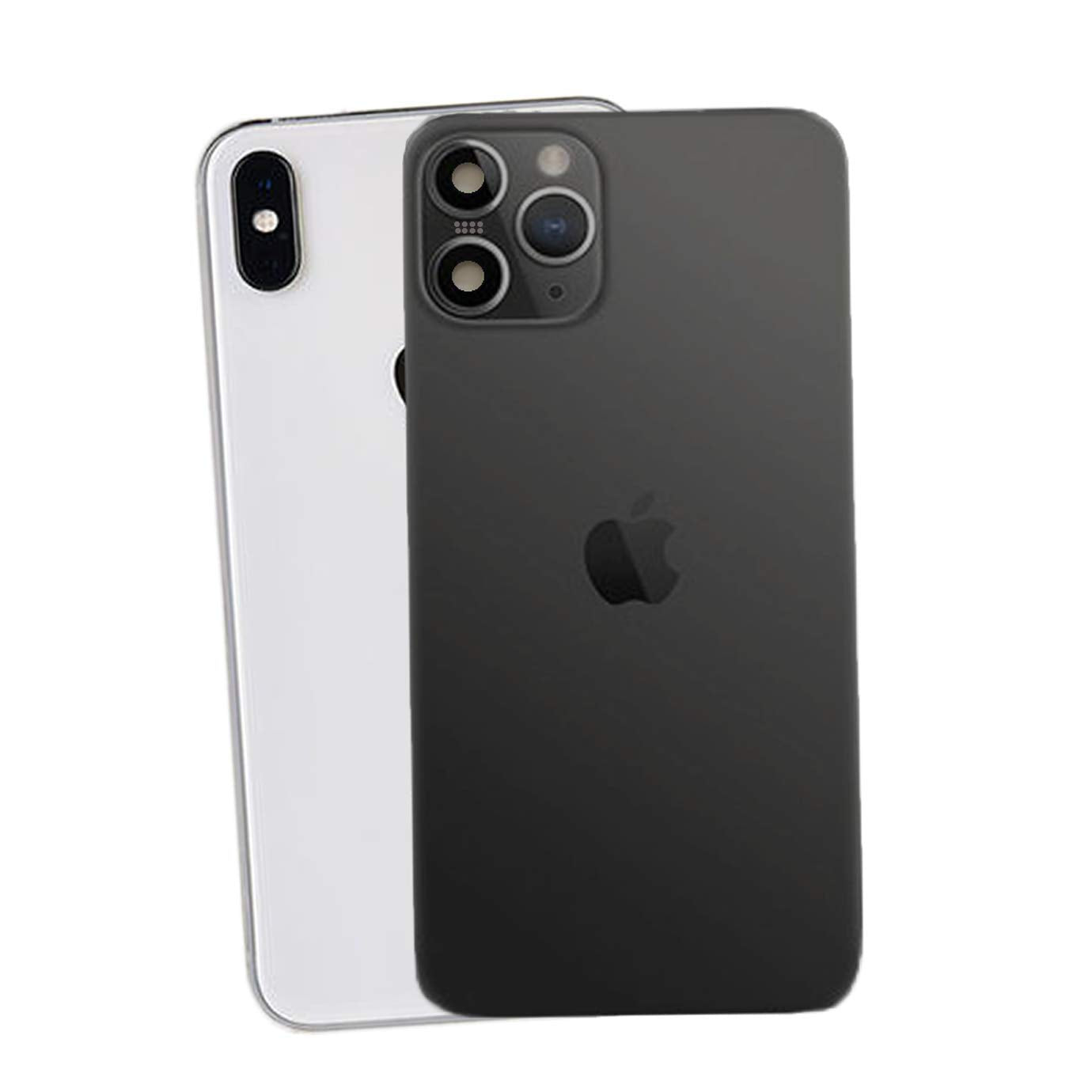iPhone X/XS to 15 Pro Converter, Cover, Camera Rings Included