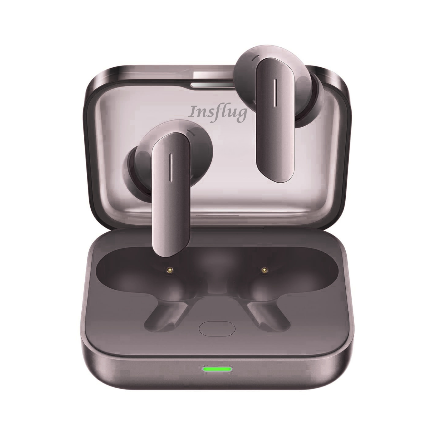 INSFLUG Wireless Earbuds with Adaptive ANC (49dB), LHDC Audio, 30H Playback, Premium Design