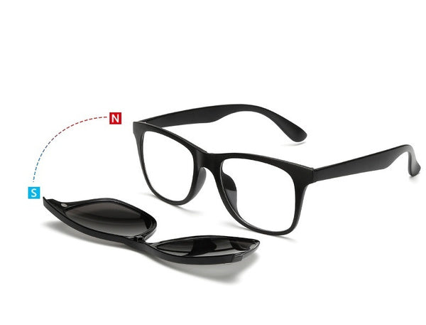 Specs Cum Sunglasses (5 in 1) Magnetic with 5 Shades