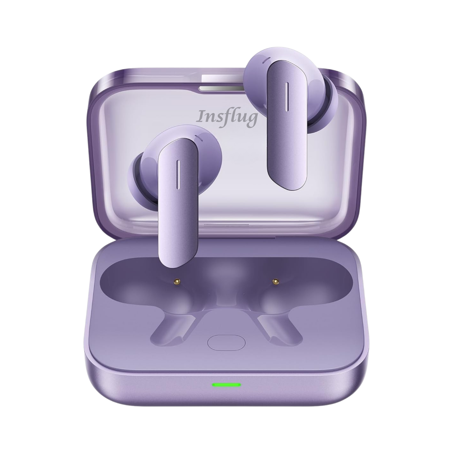 INSFLUG ANC Wireless Earbuds – 49dB Adaptive Noise Cancellation, LHDC Audio, 30H Playback