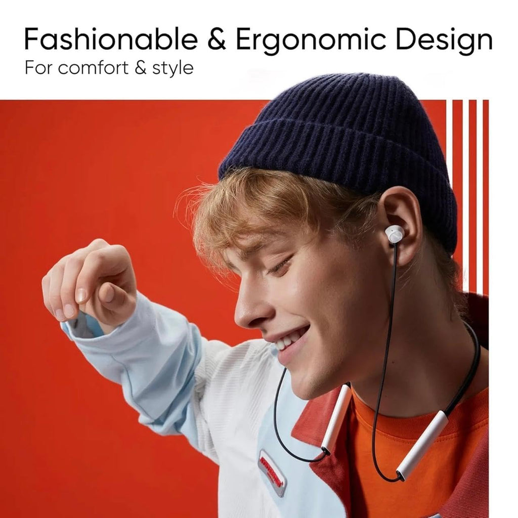 Magnetic On/Off Wireless in Ear Neckband with Up to 60 hrs Playtime, Dual Device Pairing, ENx Tech, ASAP Charging, BTv5.3,IPX5,Type-C Interface & Magnetic Power Buds, NewGen-86