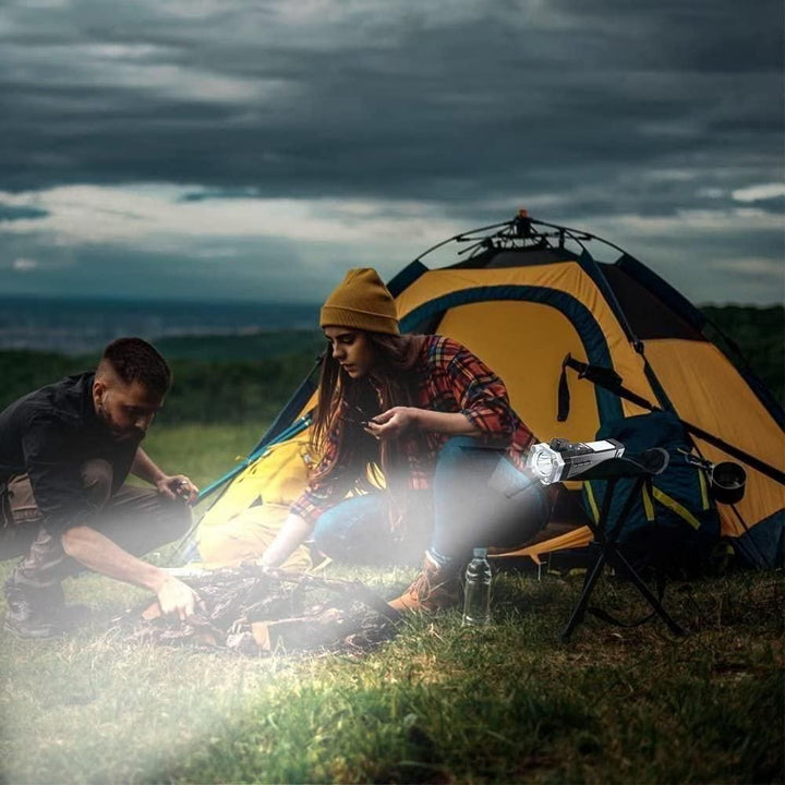 Portable LED Torch with Power Bank