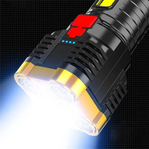 Portable LED Torch with Power Bank