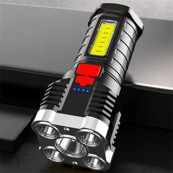 Portable LED Torch with Power Bank