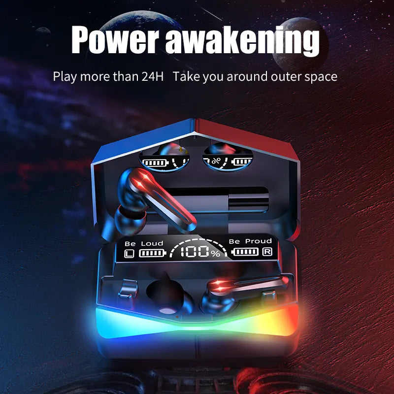 TWS Earbuds Bluetooth 5.3 Type-C with Power Bank Charge Your Phone, 280 Hours Playback (Charging case Backup) Earbuds