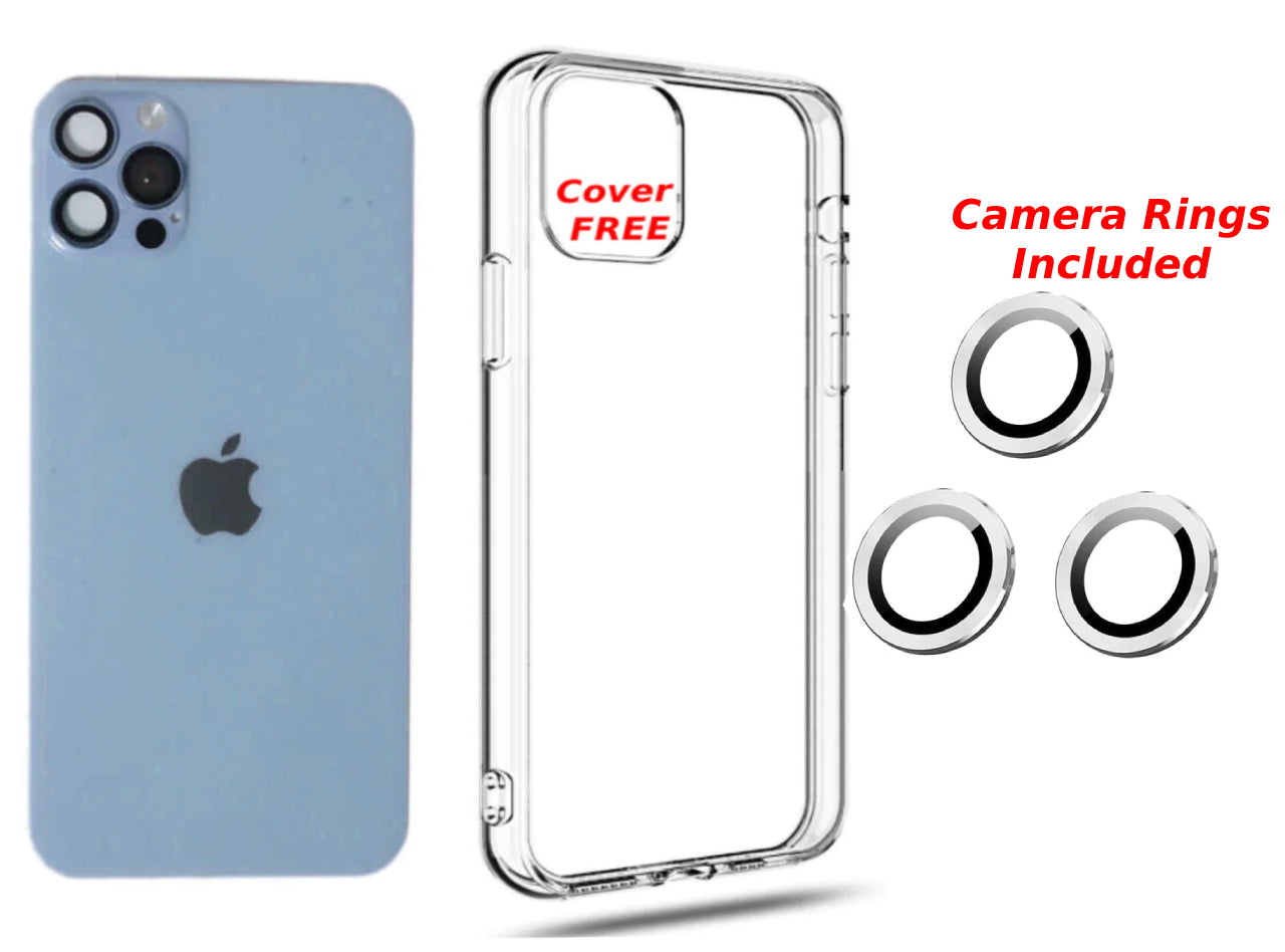 iPhone X/XS to 15 Pro Converter, Cover, Camera Rings Included
