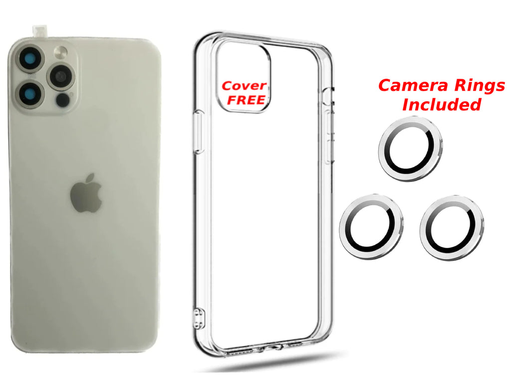 iPhone X/XS to 15 Pro Converter, Cover, Camera Rings Included