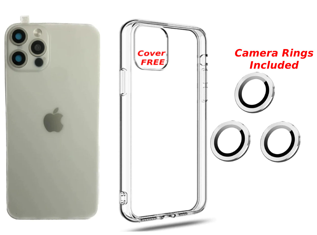 iPhone X/XS to 15 Pro Converter, Cover, Camera Rings Included