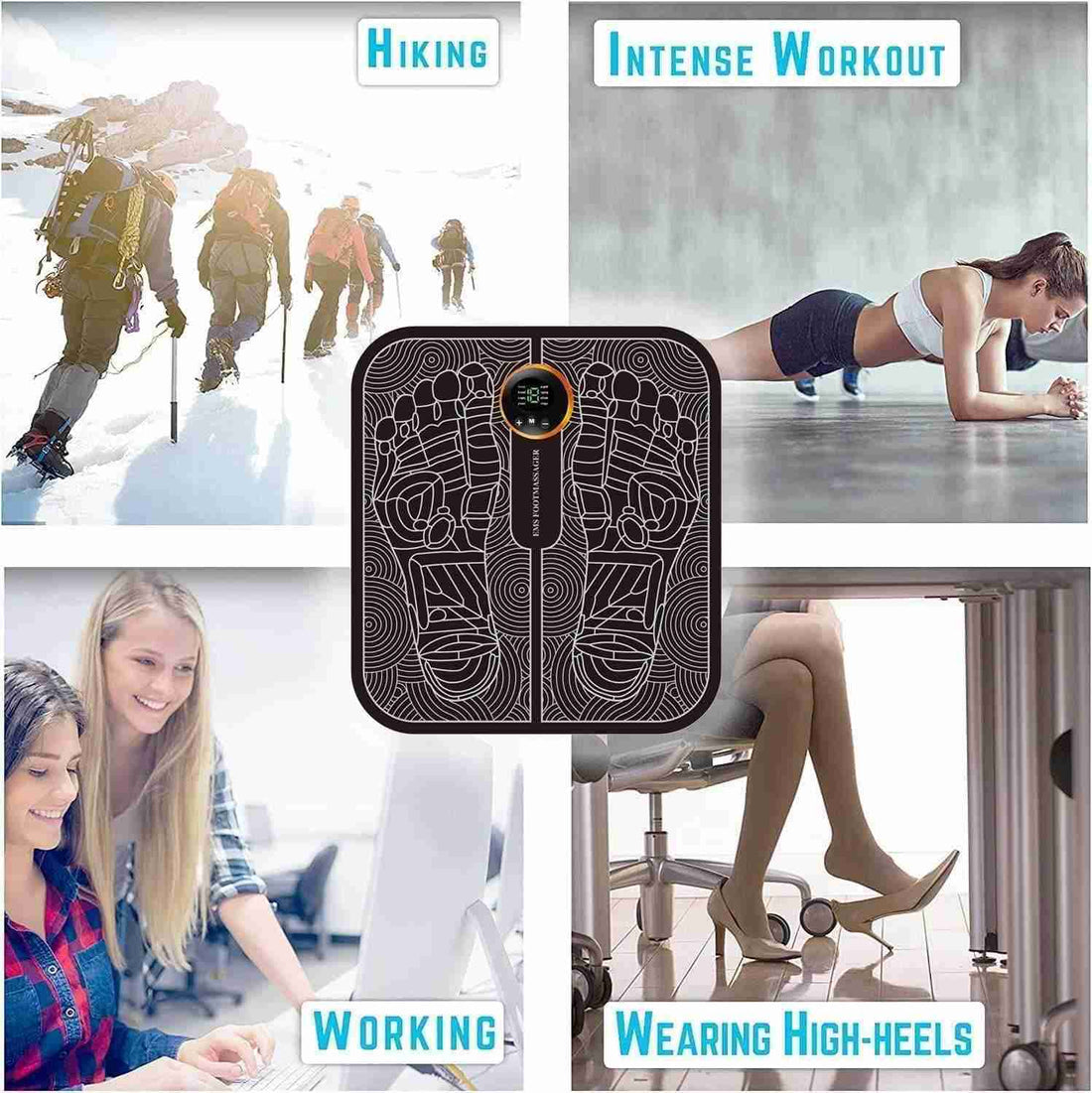 Portable Acupressure EMS Foot Massager