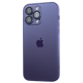 iPHONE 14 SERIES AG FROSTED GLASS PHONE CASE WITH CAMERA LENS PROTECTION