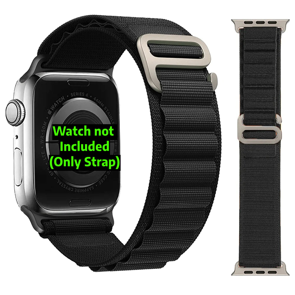 Premium OG High quality Alpine Loop Strap By Compatible For Smart-Watch Ultra and Seriess 7/6/5/4/4/2/1